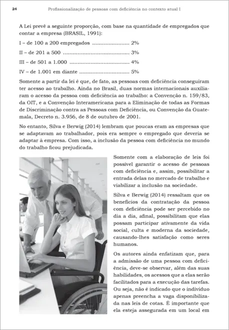 Profissionalização de Pessoas Com deficiência no Contexto Atual I