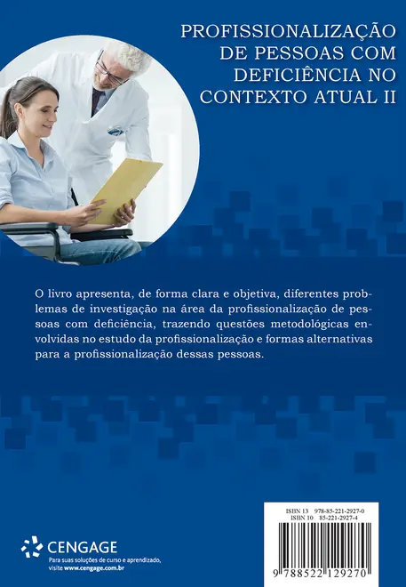 Profissionalização de Pessoas Com deficiêciencia no contexto atual II