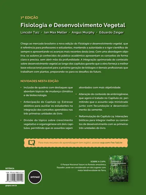 Fisiologia e Desenvolvimento Vegetal 7ed.