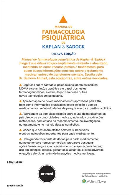 Manual de Farmacologia Psiquiátrica de Kaplan & Sadock