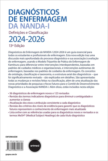 Diagnósticos de Enfermagem da NANDA-I: Definições e Classificação 2024-2026