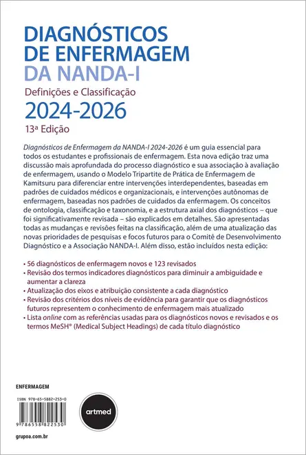Diagnósticos de Enfermagem da NANDA-I: Definições e Classificação 2024-2026