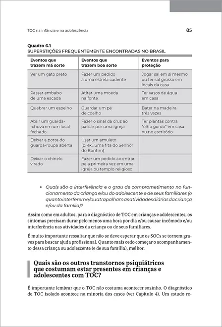 Medos, Dúvidas e Manias