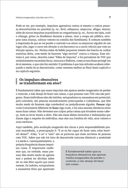 Medos, Dúvidas e Manias