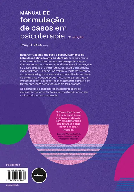 Manual de Formulação de Casos em Psicoterapia