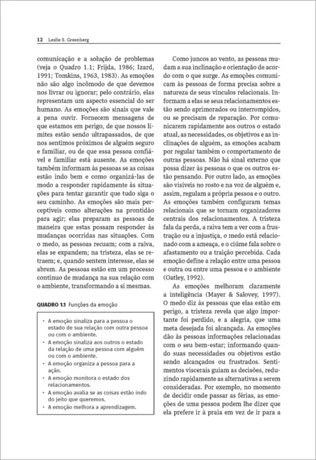 Terapia Focada nas Emoções