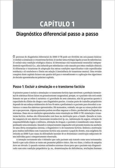 Manual de Diagnóstico Diferencial do DSM-5-TR
