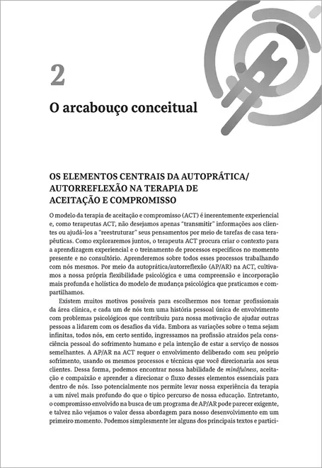 Experimentando a Terapia de Aceitação e Compromisso de Dentro para Fora