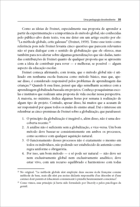 Uma Pedagogia Desobediente