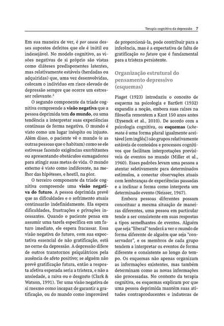 Terapia Cognitiva da Depressão