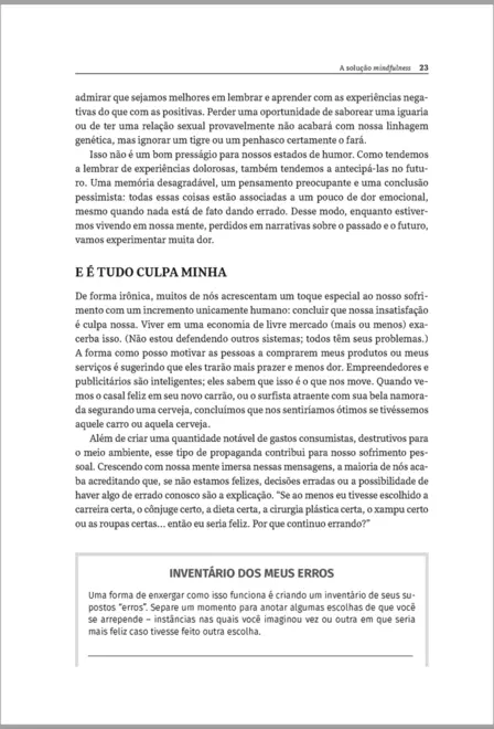 A Solução Mindfulness