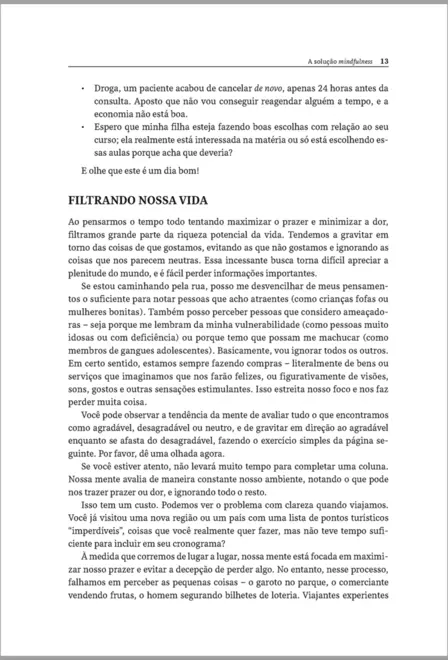 A Solução Mindfulness
