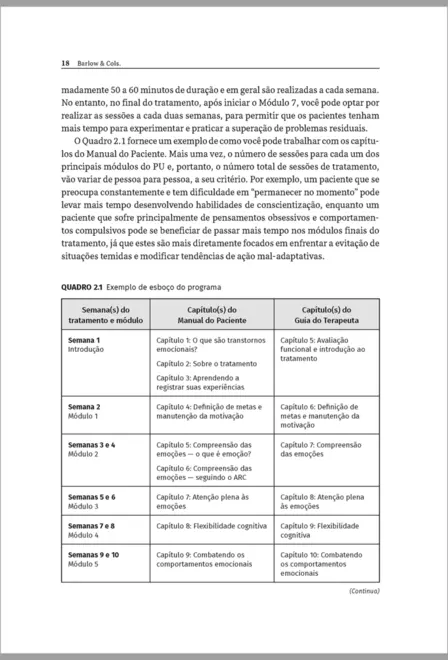 Protocolo Unificado para Tratamento Transdiagnóstico de Transtornos Emocionais