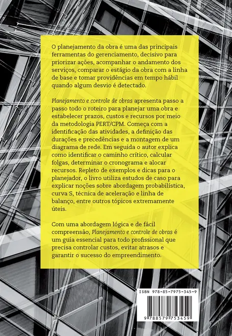 Planejamento e controle de obras