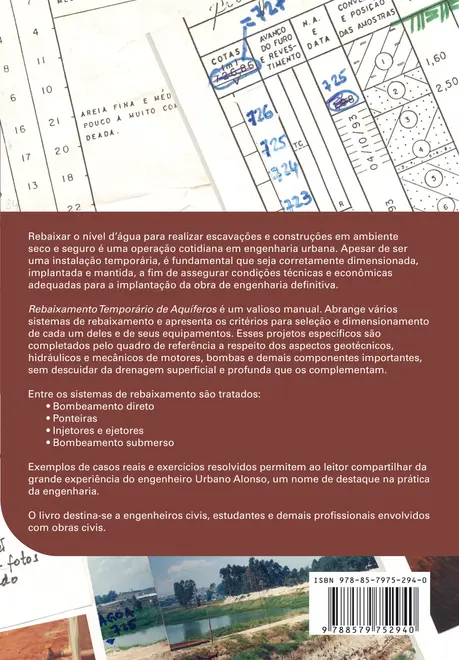 Rebaixamento temporário de aquíferos