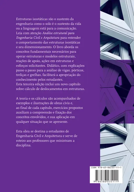 Análise estrutural para engenharia civil e arquitetura