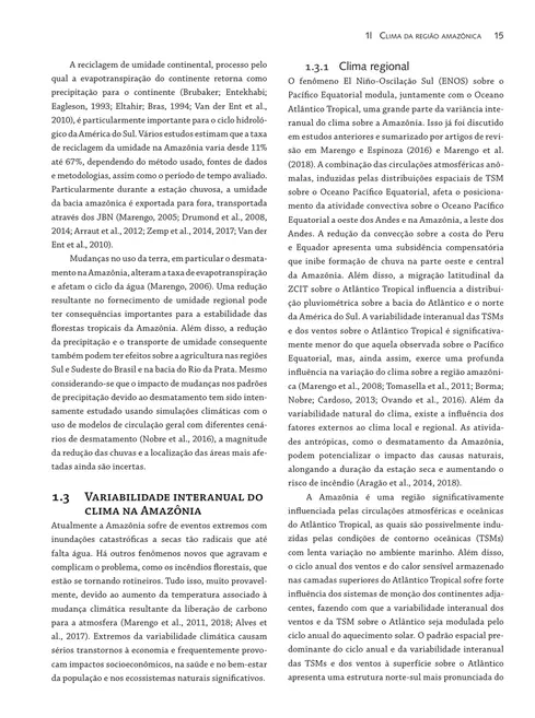 Clima das regiões brasileiras e variabilidade climática