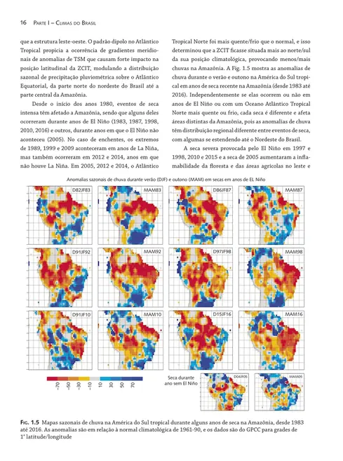 Clima das regiões brasileiras e variabilidade climática