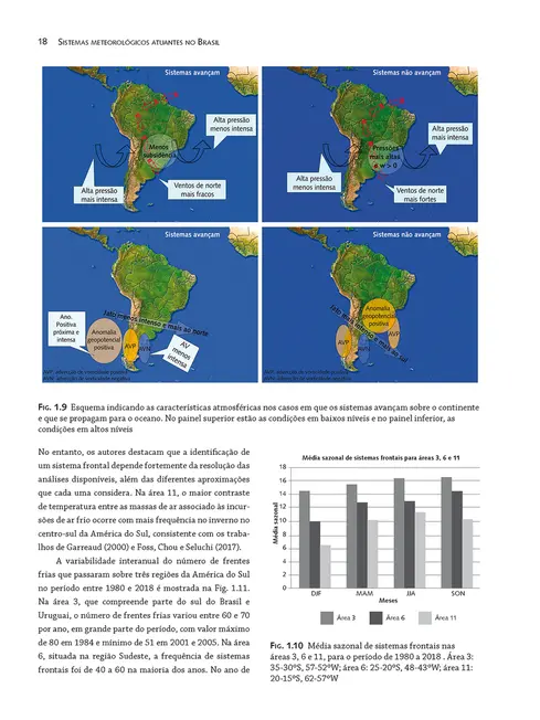 Sistemas metereológicos atuantes no Brasil