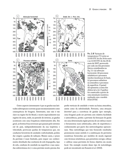 Sistemas metereológicos atuantes no Brasil