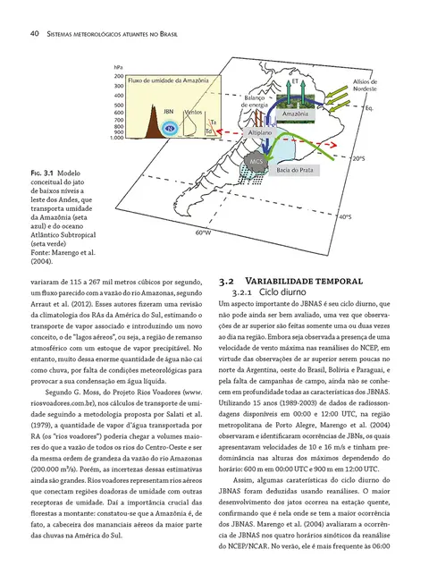 Sistemas metereológicos atuantes no Brasil