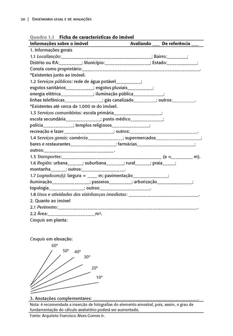 Engenharia legal e de avaliações