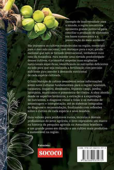 Nutrição de cultivos amazônicos