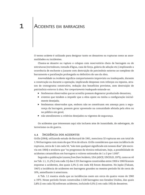 Barragens de terra e enrocamento