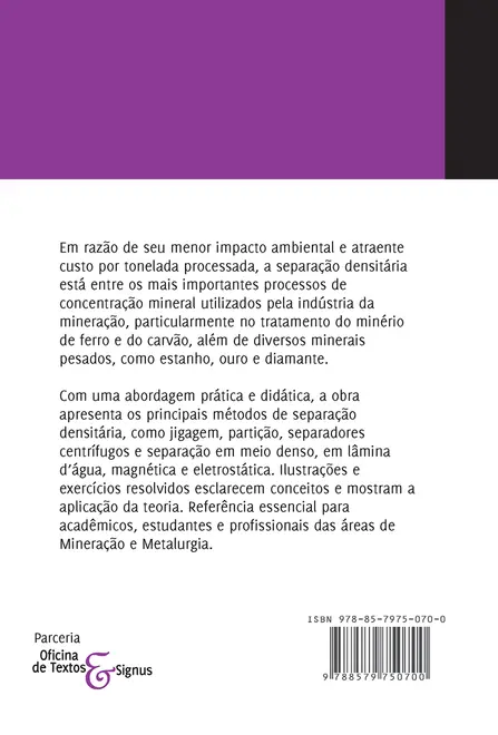 Separação densitária