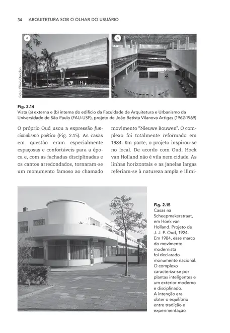 Arquitetura sob o olhar do usuário