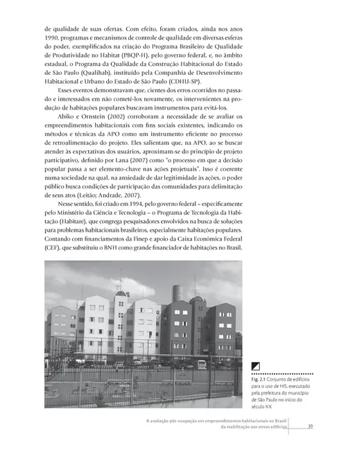 Qualidade ambiental na habitação