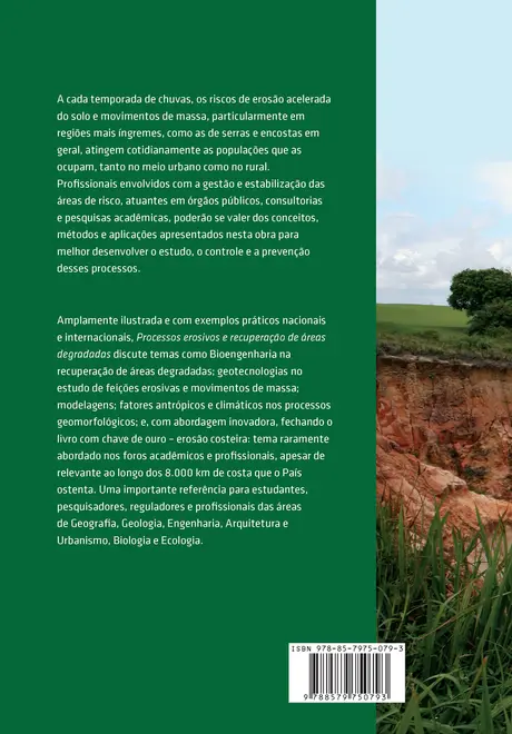 Processos erosivos e recuperação de áreas degradadas