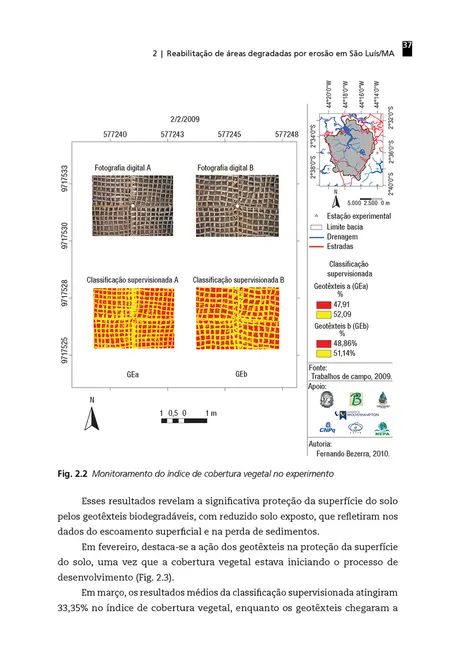 Processos erosivos e recuperação de áreas degradadas