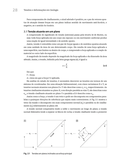 Tensões e deformações em geologia