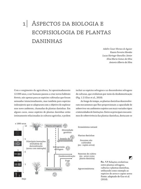 Plantas daninhas - vol.1 - biologia e manejo