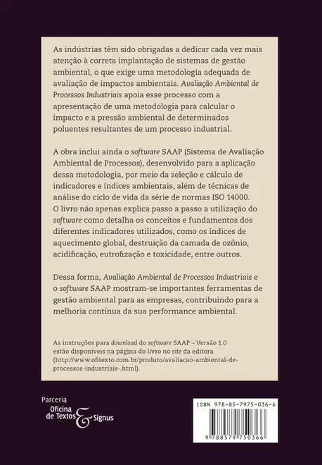 Avaliação ambiental de processos industriais
