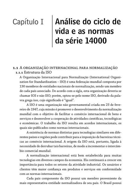 Avaliação ambiental de processos industriais
