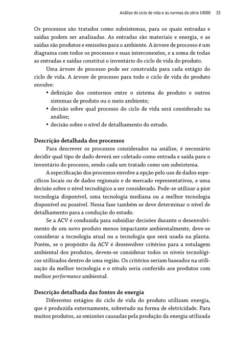 Avaliação ambiental de processos industriais