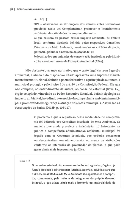 Licenciamento ambiental municipal