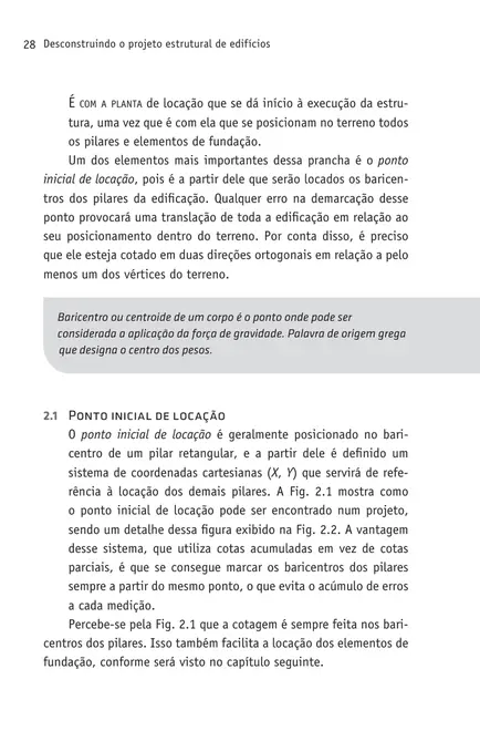 Desconstruindo o projeto estrutural de edificios