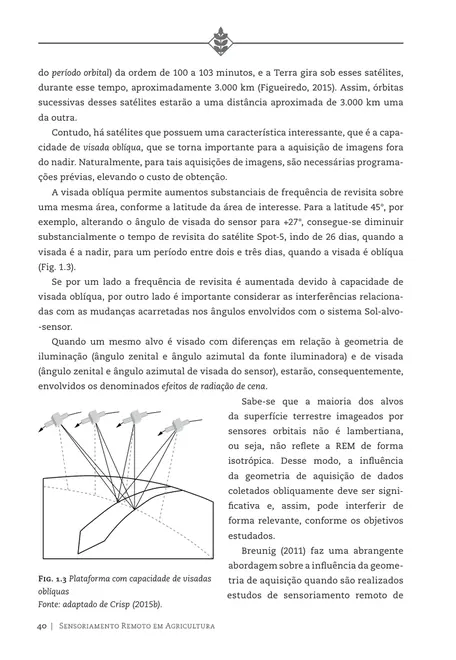 Sensoriamento remoto em agricultura