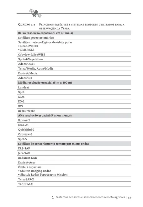 Sensoriamento remoto em agricultura