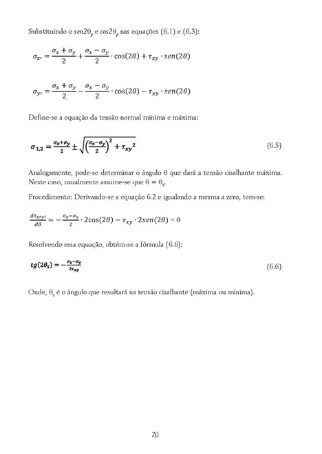 Transformações de tensão e deformação e suas aplicações