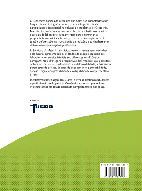 Laboratório de mecânica dos solos: ensaios especiais