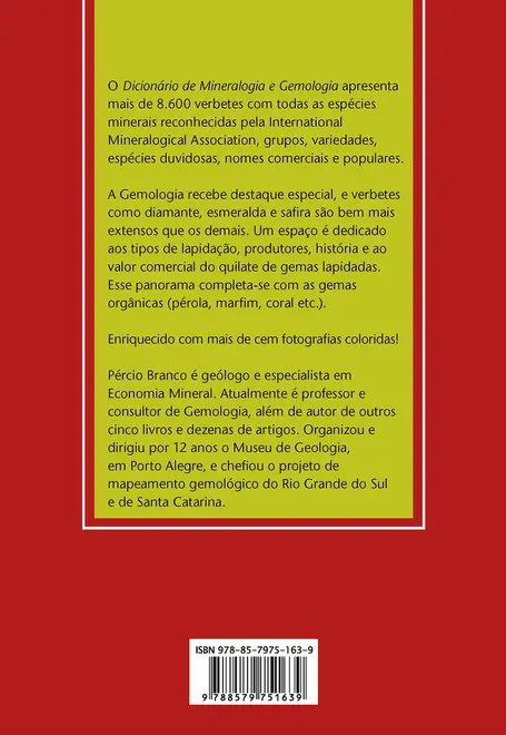 Dicionário de mineralogia e gemologia