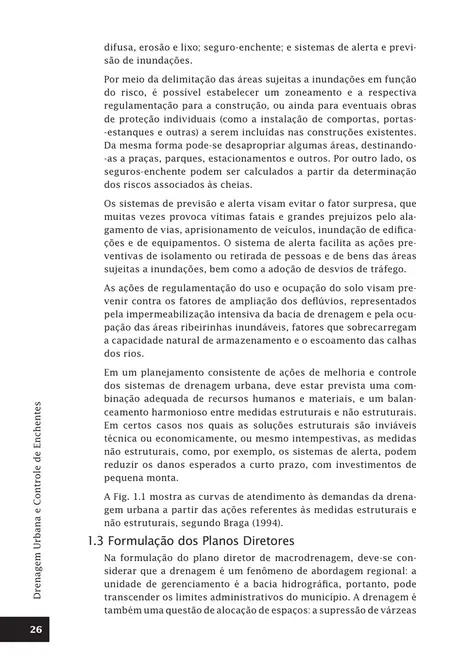 Drenagem urbana e controle de enchentes