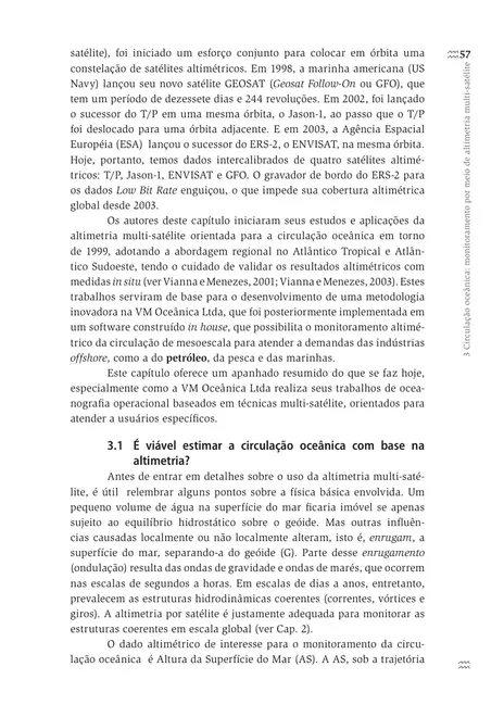 Oceanografia por satélites