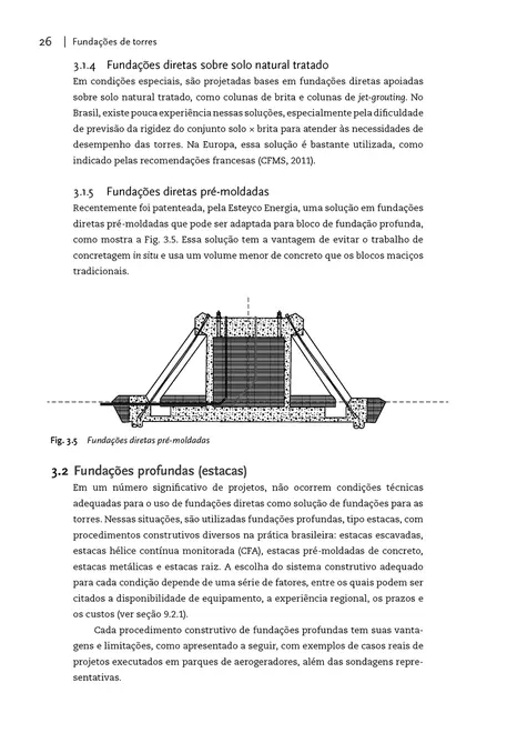 Fundações de torres