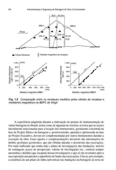 Instrumentação e segurança de barragens de terra e enrocamento