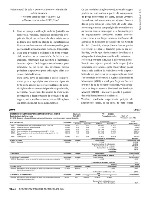 Manual de obras rodoviárias e pavimentação urbana